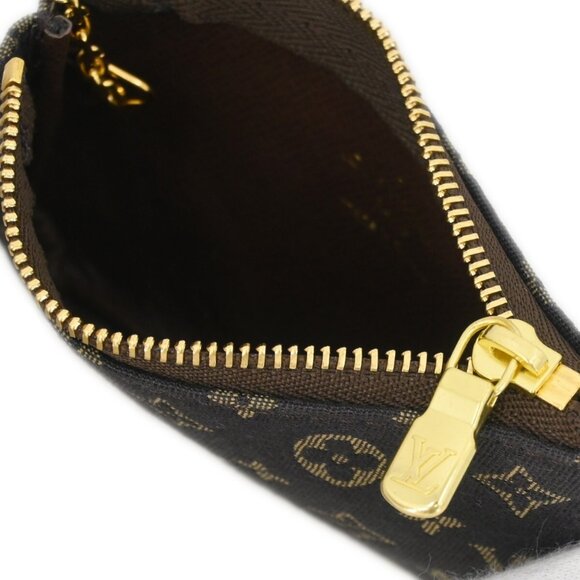 Louis Vuitton Monogram Mini Lin Pochette Cles Coin Case - Picture 6 of 12